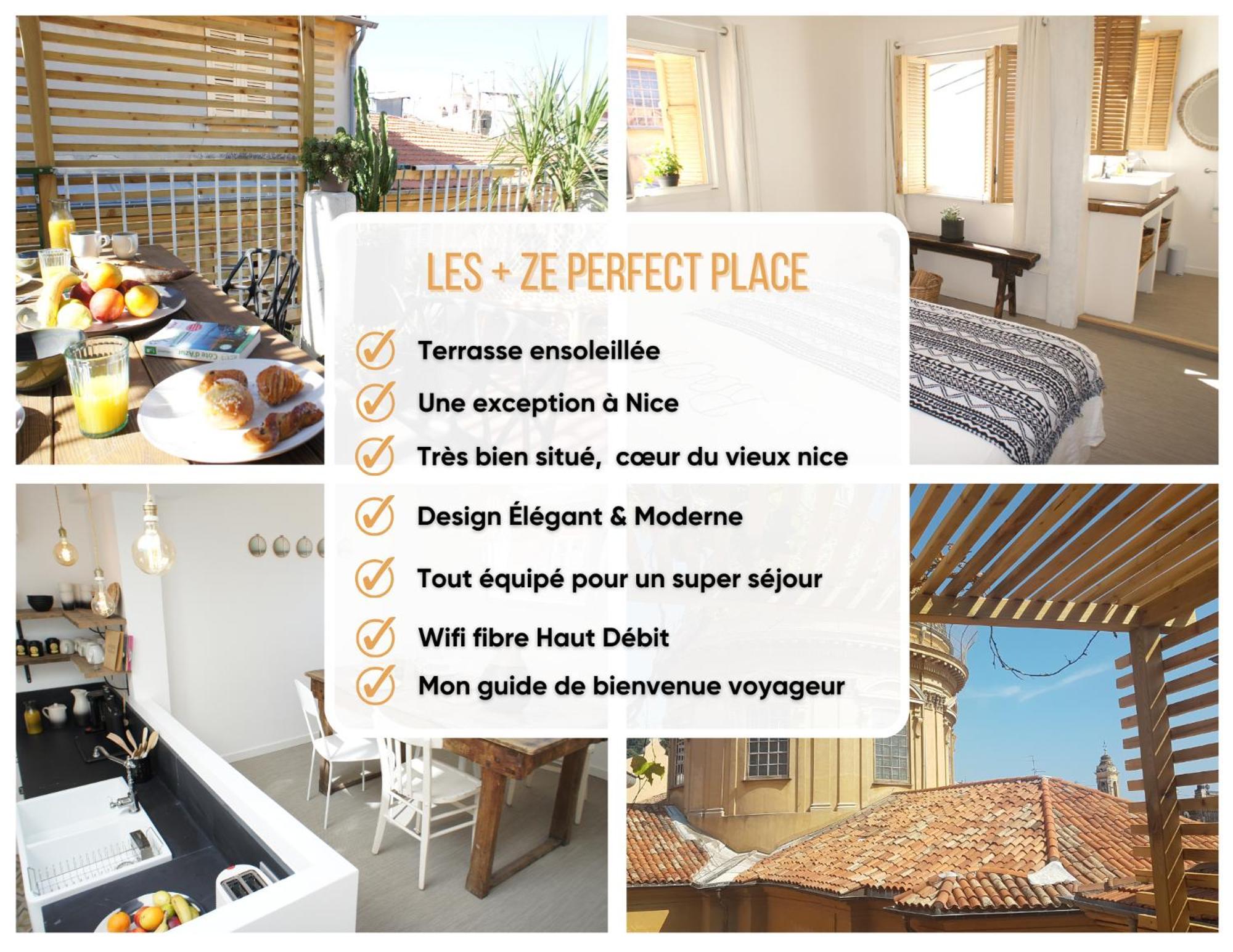 Ze Perfect Place - Vieux Nice - Exceptionnel Appartement - Calme Et Terrasse Avec Vues 외부 사진